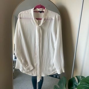 Banana Republic Tie-Front Blouse